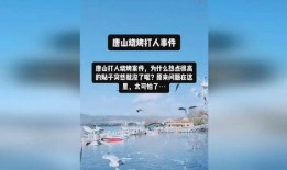 热点爆料唐山打人视频播放,暴力冲突引发社会关注